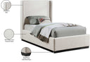 Flynn - Bed - Meridian Furniture - Platform Beds - Elite Enclave Home