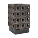 Lattice - Indoor - Outdoor Lantern Candleholder - Brown / Gray - Uttermost - Candles & Holders - Elite Enclave Home