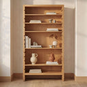 Henrik - Bookcase - Natural - Moe's Home Collection - Etageres - Elite Enclave Home