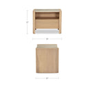 Lane - Nightstand - Natural - Moe's Home Collection - Accent Nightstands - Elite Enclave Home