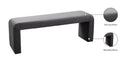 Minimalist - Bench - Meridian Furniture - Upholstered Benches - Elite Enclave Home