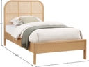 Siena - Bed - Meridian Furniture - Panel Beds - Elite Enclave Home