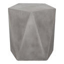Gem - Outdoor Stool - Gray - Moe's Home Collection - Side Tables - Elite Enclave Home