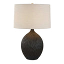 Levee - Satin Table Lamp - Black - Uttermost - Table Lamps - Elite Enclave Home