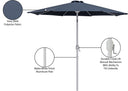 Fiji - Patio Umbrella With White Pole