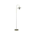 Arched Floor Lamp With Gold Metal Cage Shade - Gold - HomeRoots - Floor Lamps - Elite Enclave Home