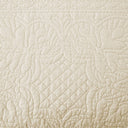 Tuscany - Twin 6 Piece Reversible Scalloped Edge Daybed Cover Set - Cream