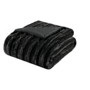 Duke - Long Throw - Black - Madison Park - Throws - Elite Enclave Home