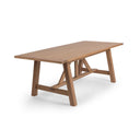 Marla - Extendable Dining Table - Natural Mist - Classic Home - Dining Tables with Extensions - Elite Enclave Home