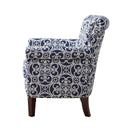 Brooke - Tight Back Club Chair - Navy - Madison Park - Club Chairs - Elite Enclave Home