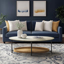Beaumont - Coffee Table - White / Natural - Madison Park - Coffee Tables - Elite Enclave Home