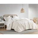 Porter - King Soft Washed Pleated Comforter Set - Neutral