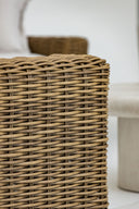 Playa - Loveseat - Light Brown / White