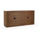 Labelle - 4 Door Buffet - Tan Oak