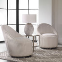 Crue - Fabric Swivel Chair - Uttermost - Swivel Chairs - Elite Enclave Home