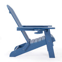 Heavy Duty Plastic Adirondack Chair - Blue