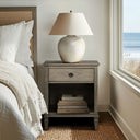 Victoria - One - Drawer Nightstand With Shelf - Reclaimed Gray - Madison Park Signature - Accent Nightstands - Elite Enclave Home