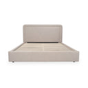 Simon - King Storage Bed - Flecked Beige - Moe's Home Collection - Storage Beds - Elite Enclave Home
