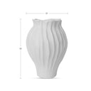 Adria - 18' Vessel - White - Moe's Home Collection - Vases & Jars - Elite Enclave Home