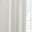 Kyler - Linen Blend Light Filtering Curtain Panel Pair - White - Madison Park - Curtains & Drapes - Elite Enclave Home