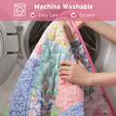 Nellie - Twin/Twin Long 3 Piece Quilt Set - Pink - Intelligent Design - Quilts & Shams - Elite Enclave Home
