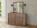 Mezquite - Mirror - Brown