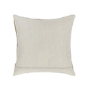Radiant Oasis - 20" x 20" Meru Hide Pillow - Tan Multi