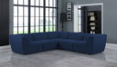 Miramar - 5 Piece Modular Sectional - Meridian Furniture - Stationary Sectionals - Elite Enclave Home