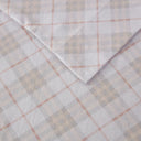 Cozy Flannel - Queen Printed Sheet Set - Pink Plaid