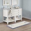 Bayside - 21" x 34" Tufted Bath Rug - Blue - Madison Park - Bath Rugs & Mats - Elite Enclave Home