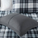 Parkston - 3M Scotchgard Down Alternative All Season Comforter Set - Black / White