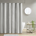 Imani - Printed Shower Curtain With - Gray - INK+IVY - Shower Curtains - Elite Enclave Home