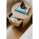 Theo - One Drawer Nightstand - Light Brown - Moe's Home Collection - Accent Nightstands - Elite Enclave Home