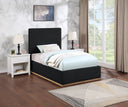 Monaco - Bed - Meridian Furniture - Upholstered Beds - Elite Enclave Home