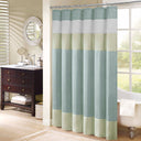 Amherst - Shower Curtain - Green - Madison Park - Shower Curtains - Elite Enclave Home