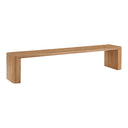 Post - Large Dining Bench - Natural - Moe's Home Collection - Dining Benches - Elite Enclave Home