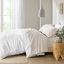 Peached Percale - Queen Sheet Set - Ivory