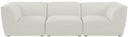 Miramar - 3 Seat Modular Sofa - Meridian Furniture - Stationary Sectionals - Elite Enclave Home