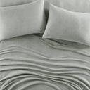 Micro Fleece - Twin Long Sheet Set - Gray