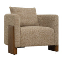 Halligan - Upholstered Accent Chair - Brown - Uttermost - Arm Chairs - Elite Enclave Home
