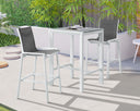 Nizuc - Outdoor Barstool (Set of 2) - Meridian Furniture - Stool Sets- Elite Enclave Home