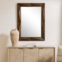 Diamond In The Rough - Wood Mirror - Gold / Woodtone - Uttermost - Accent Mirrors - Elite Enclave Home