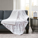 Sachi - Oversized Throw - Blush - Madison Park - Throws - Elite Enclave Home
