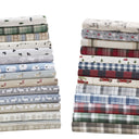 Flannel - Queen Sheet Set - Green Plaid