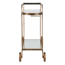 Carrinho - Antique Bar Cart - Brass