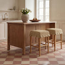 Anna - Counter Stool - Light Brown - Moe's Home Collection - Counter Height (24" - 27") - Elite Enclave Home