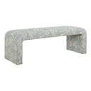 Amie - Bench - Spa Blue - Uttermost - Upholstered Benches - Elite Enclave Home