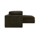 Cates - Nook Modular Sectional - Dark Green - Moe's Home Collection - Stationary Sectionals - Elite Enclave Home