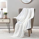 Heated Throw Extra Comfort - Ivory - Serta - Heated Throws - Elite Enclave Home