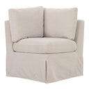Fable - Slipcover Dining Corner Chair - Beige - Moe's Home Collection - Side Chairs - Elite Enclave Home